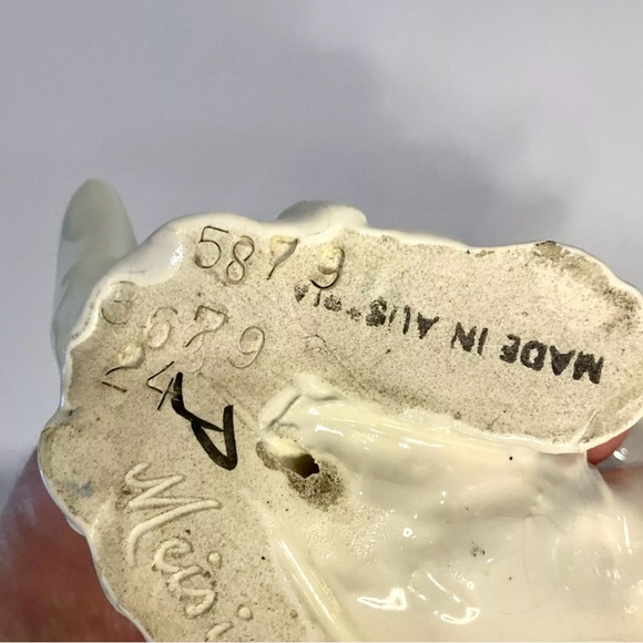 Austrian GOLDSCHEIDER MEISINGER Porcelain Scottie Dog Figurine 1930’s Signed - Picture 13 of 14